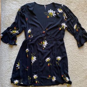 Free People Wrap Front Dress